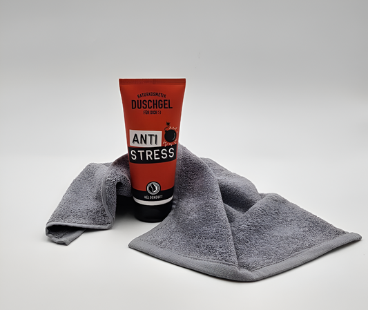 Wellness Set für Herren mit Duschgel und Baumwoll-Handtuch