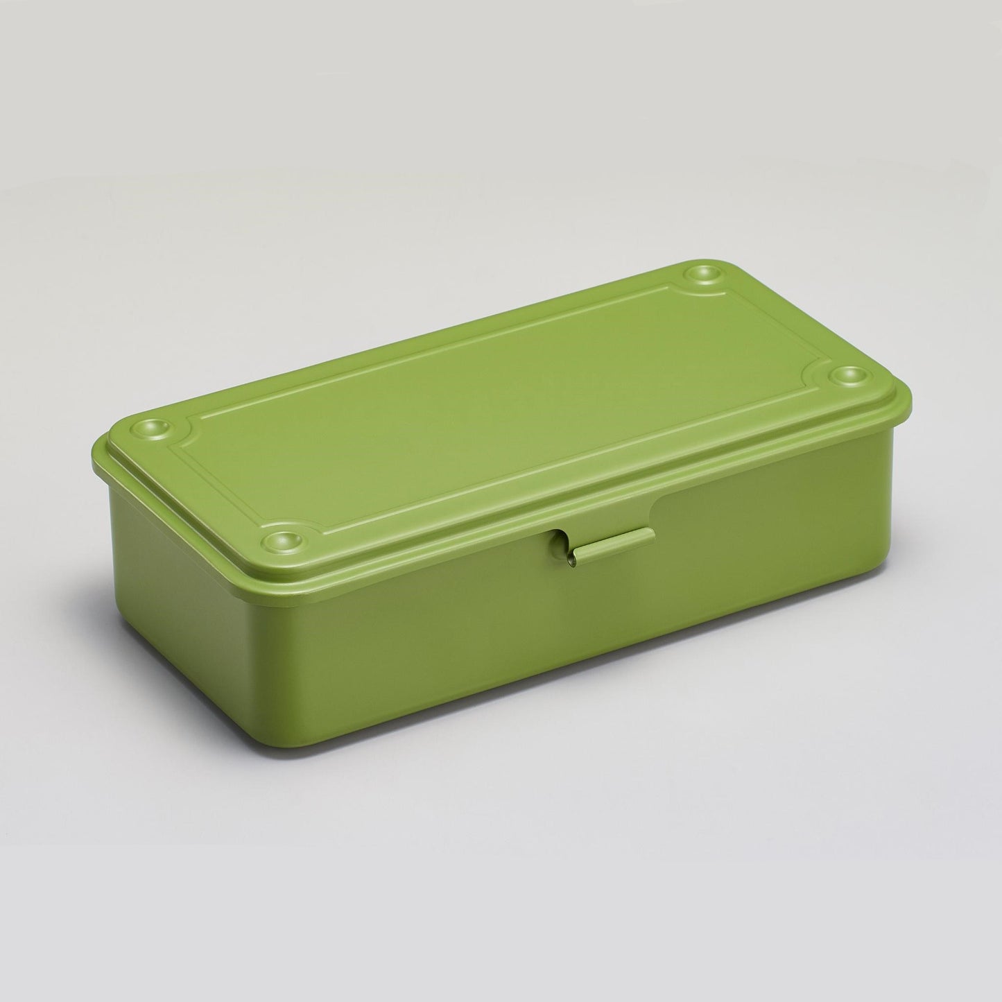 Stapelbare Toyo T-190 Aufbewahrungsbox in Grün