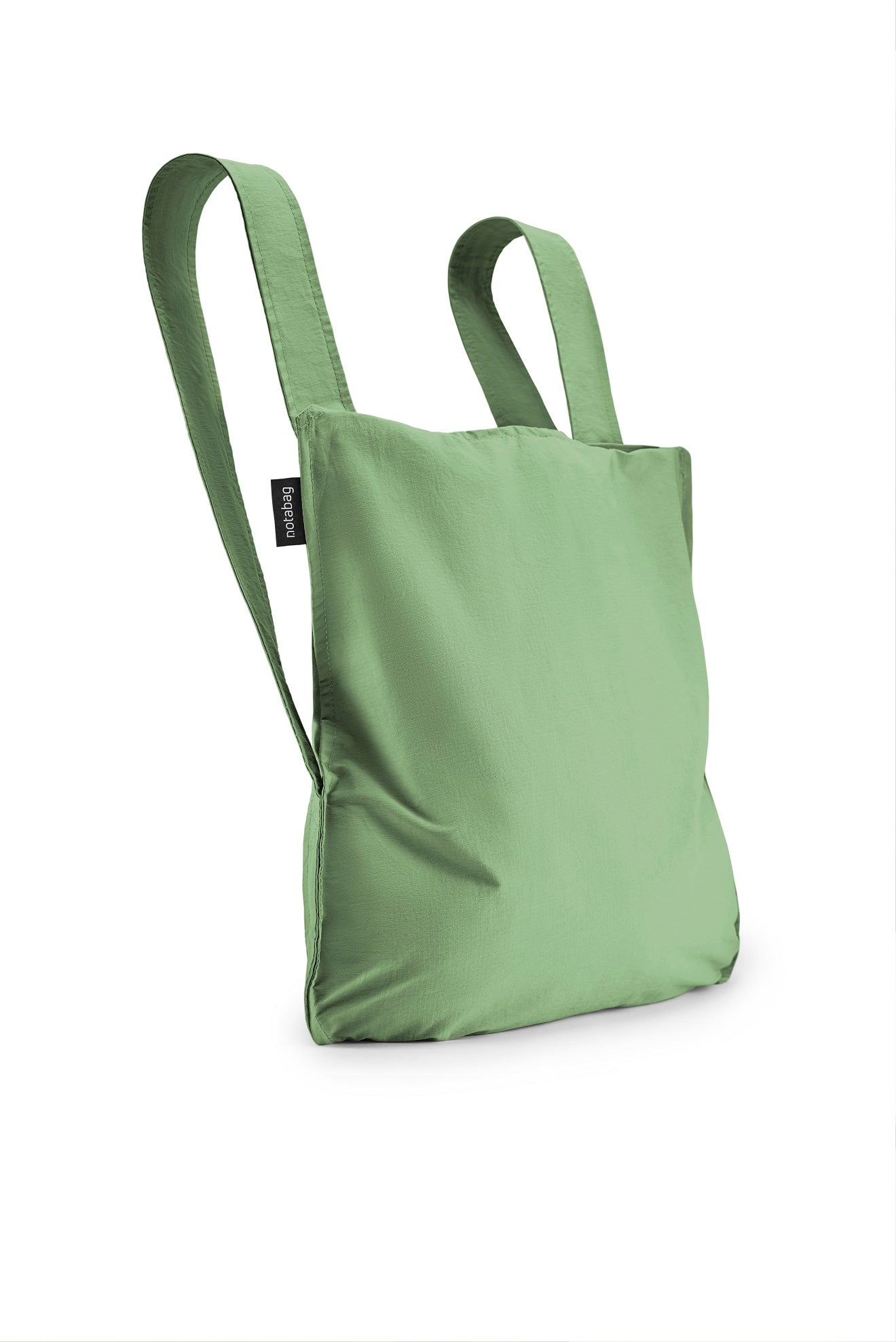 Wasserabwichende und praktische Notabag Tasche und Rucksack in Olivgrün