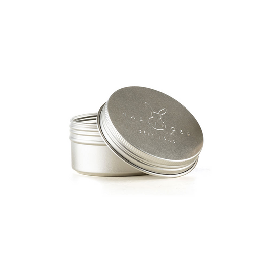 Haslinger Sandelholz Rasierseife 60g in eleganter Metalldose