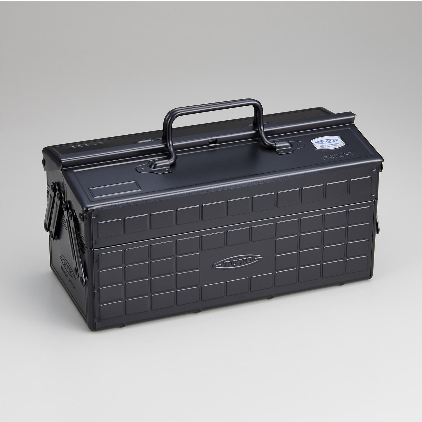 Schwarzer Toyo ST-350 Werkzeugkoffer ideal als Herrengeschenk