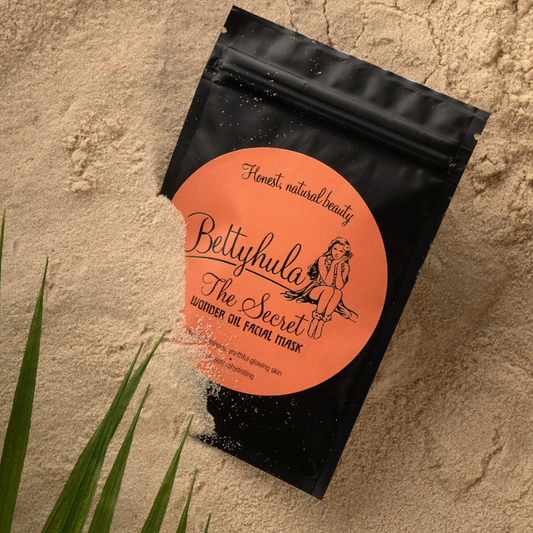 Bettyhula Gesichtstuchmaske mit nährenden Pflanzenölen für intensive Feuchtigkeitspflege
