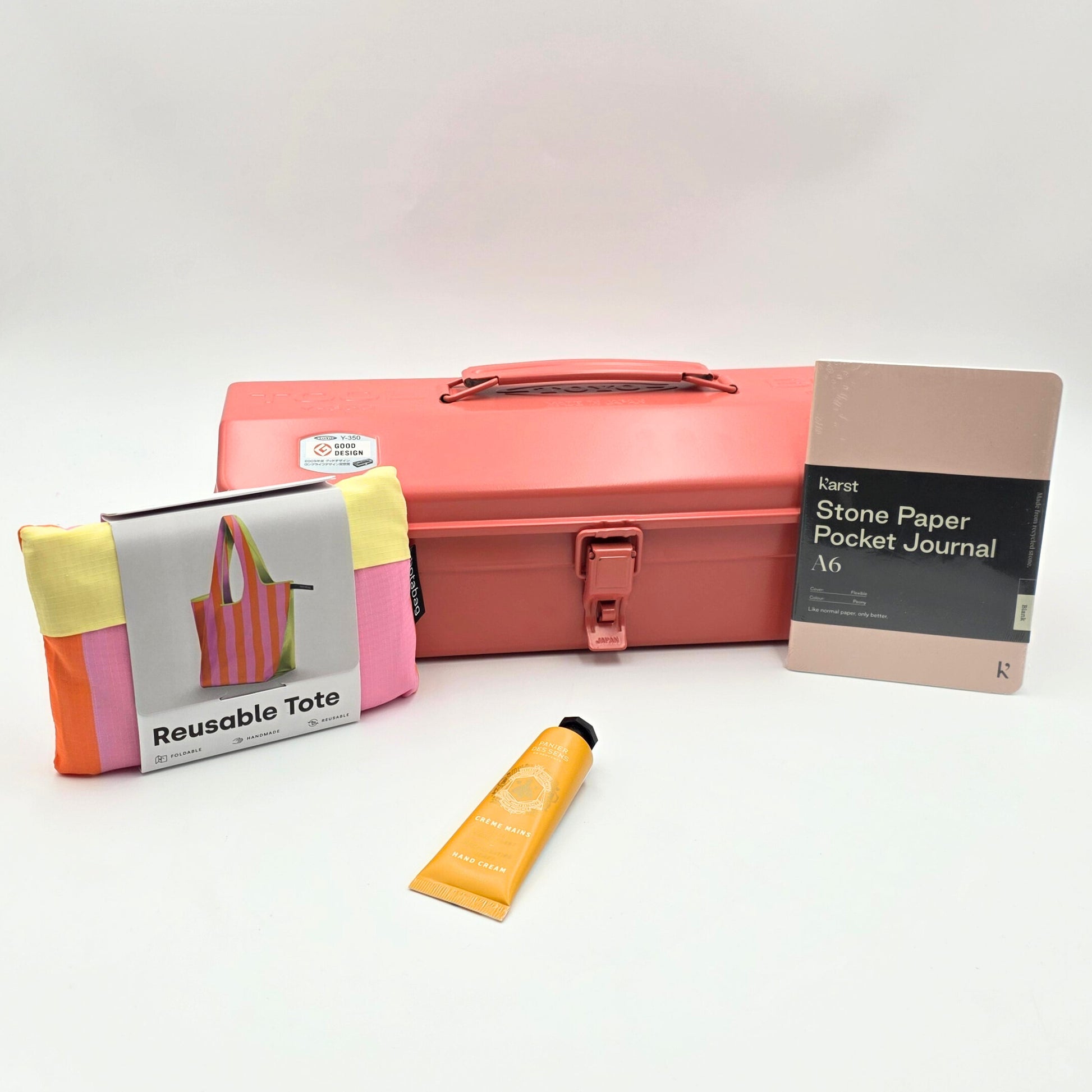 Daily Rituals Geschenkbox für Frauen mit Toyo Metallbox, Shopper Tasche, Handcreme und Notizbuch