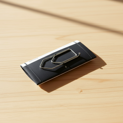 Büroklammer und Lesezeichen aus Fahrradspeiche