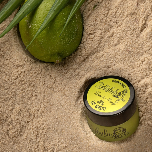 Bettyhula Lime & Mango Lip Balm 15 g – tropisch duftender Lippenbalsam im edlen Glas