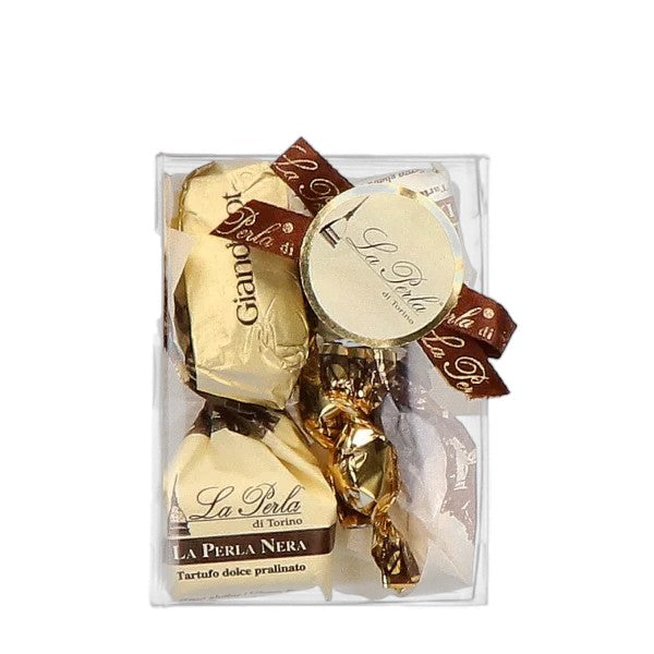 Schokoladentrüffel-Mischung von La Perla in Geschenkverpackung