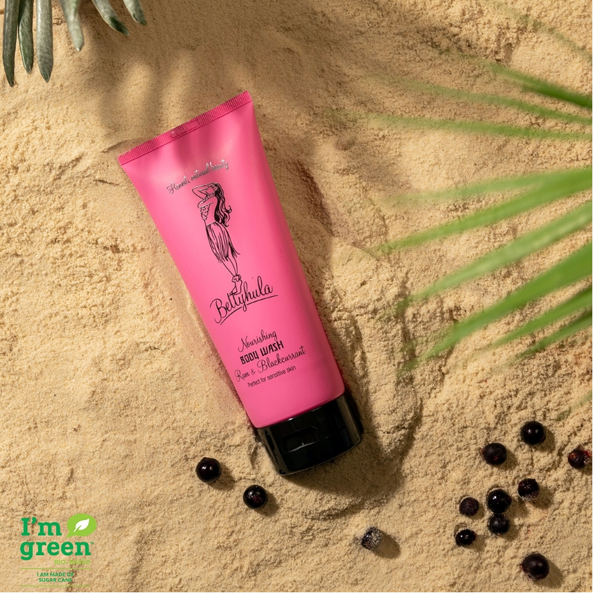 Bettyhula Rum & Blackcurrant Body Wash 200 ml – Duschgel mit fruchtigem Duft