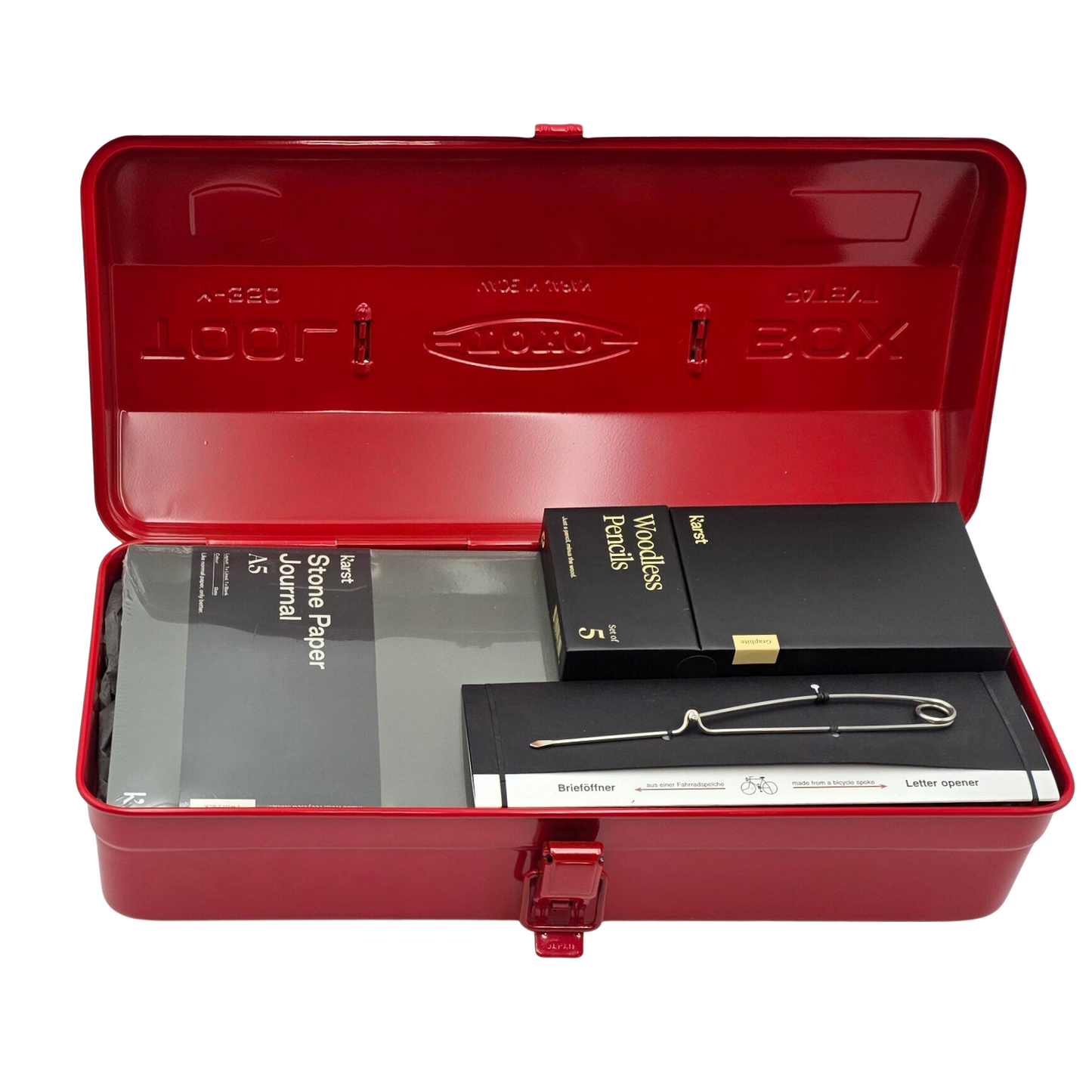Geschenkbox für Arbeitskollegen in Toyo Y-350 Werkzeugbox