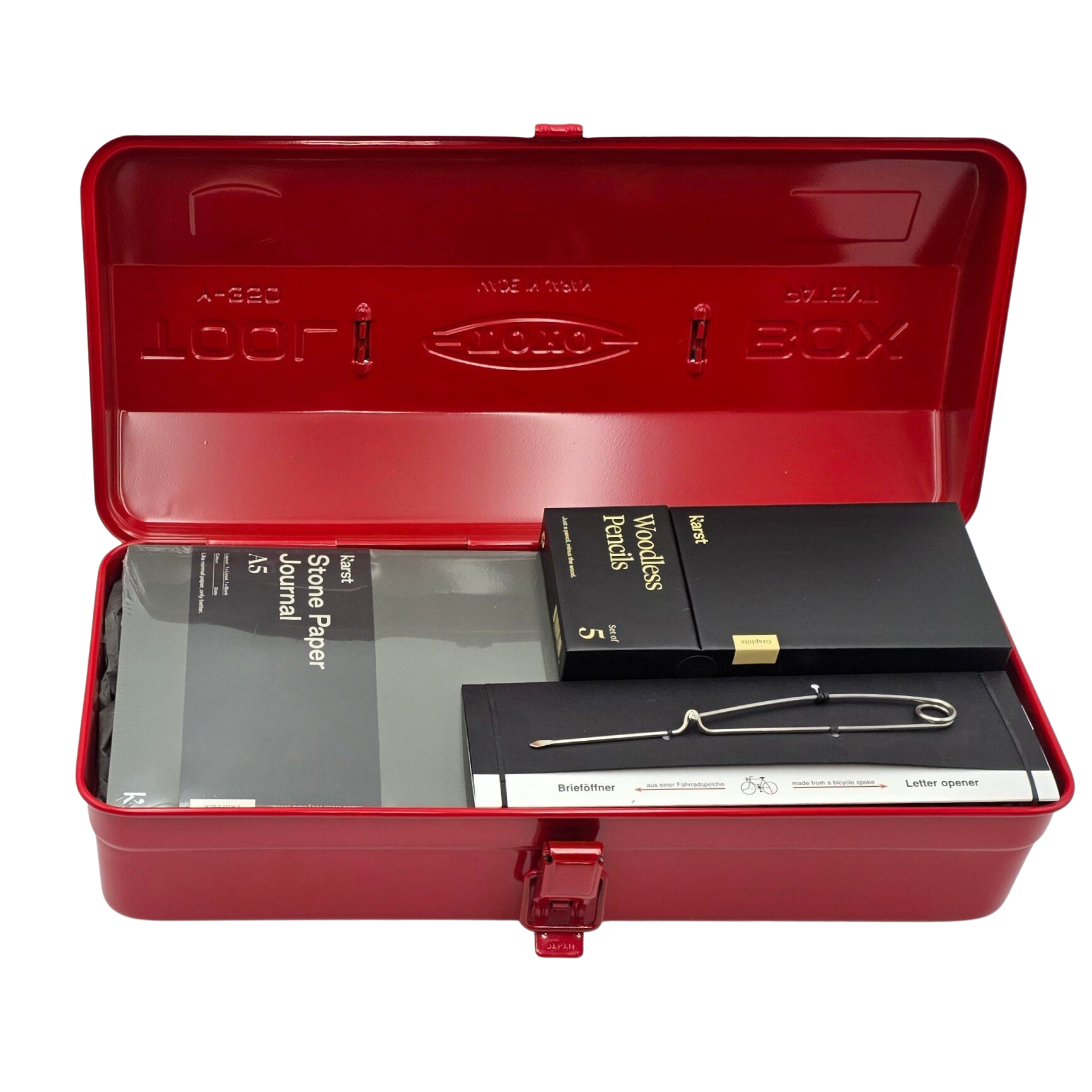 Geschenkbox für Arbeitskollegen in Toyo Y-350 Werkzeugbox