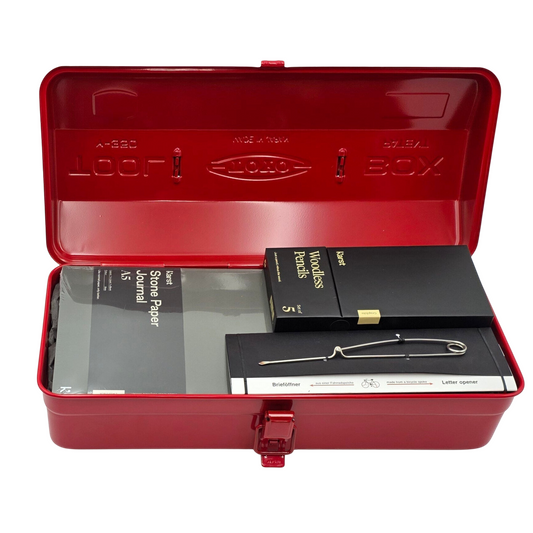 Geschenkbox für Arbeitskollegen in Toyo Y-350 Werkzeugbox